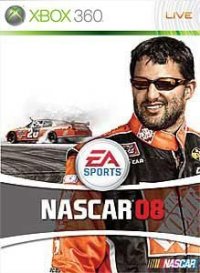 NASCAR 08 PAL Xbox 360 PAL box art